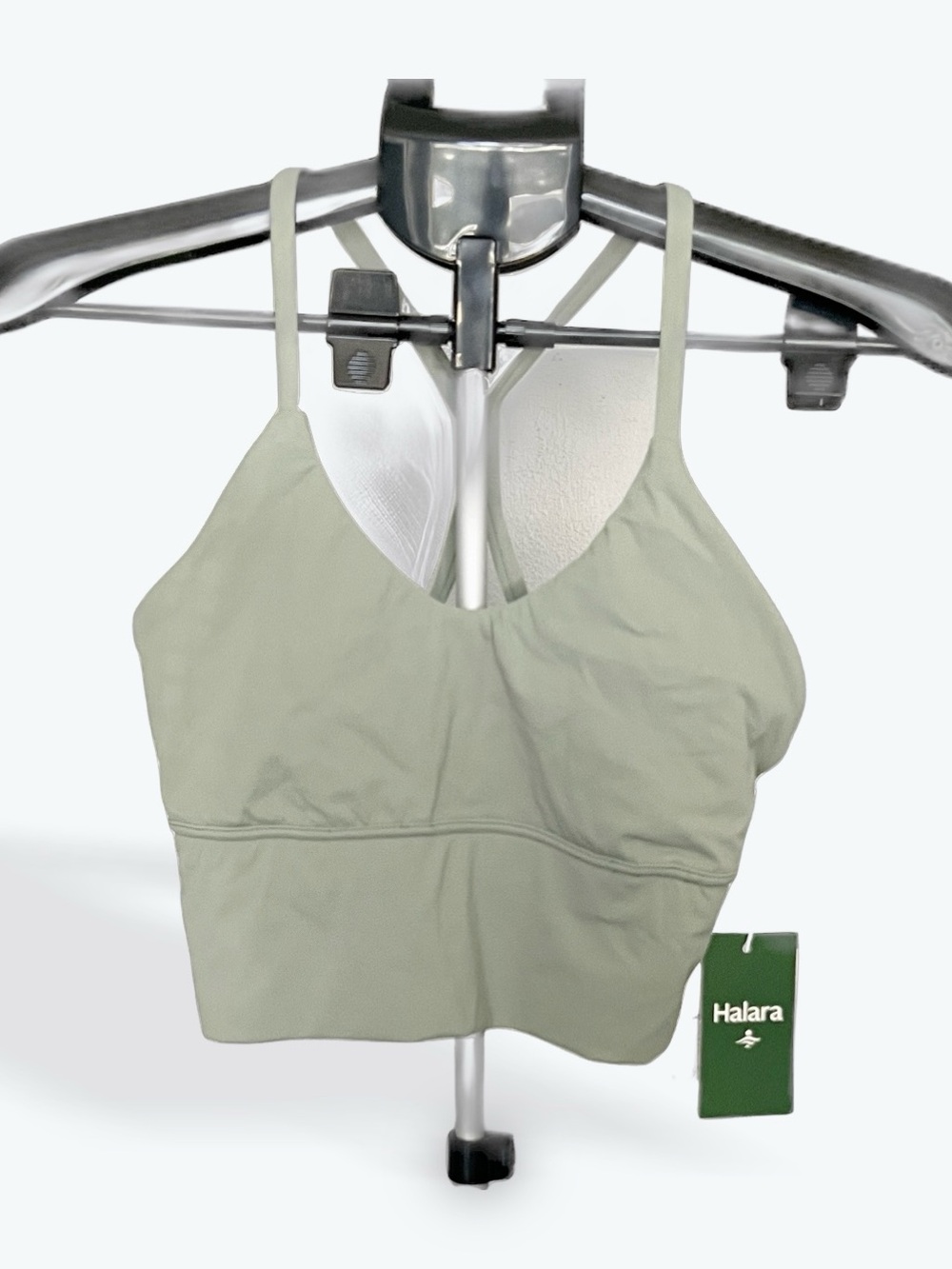 HALARA Sage Green Supportive Bralette Tank